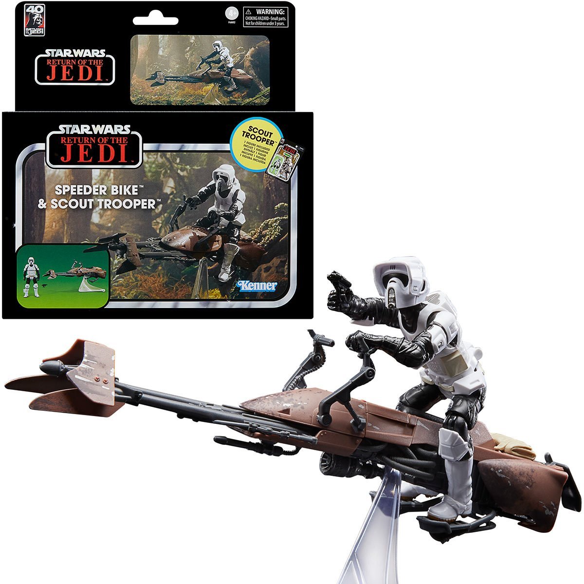 Star Wars The Vintage Collection Speeder Bike & Scout Trooper