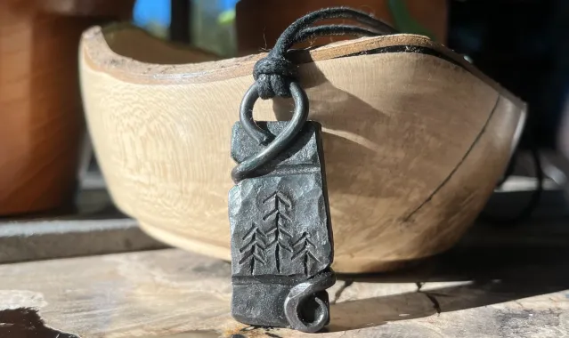 Forest Viking Jewelry Pendant Necklace