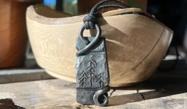 Forest Viking Jewelry Pendant Necklace