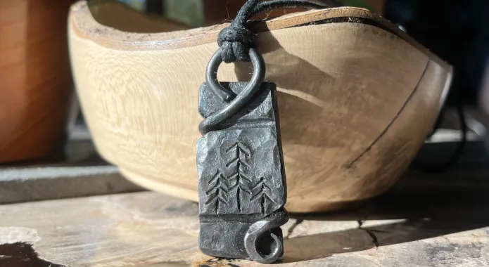 Forest Viking Jewelry Pendant Necklace