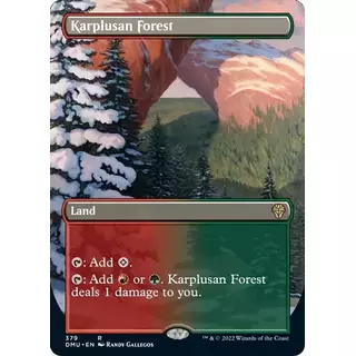 Karplusan Forest (Borderless) [Foil]