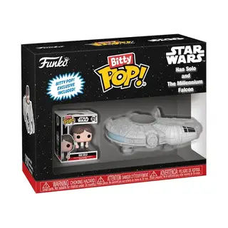 Funko Bitty Pop Rides Han Solo with Millenium Falcon