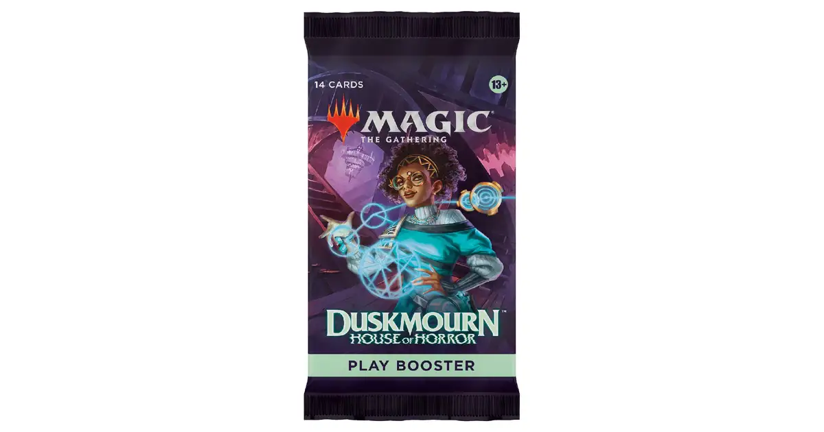 Duskmourn Play Booster Pack | Magic: The Gathering | Trading Card Games | Backwoods Wizards Duskmourn Play Booster Pack | Magic: The Gathering | Trading Card Games | Backwoods Wizards