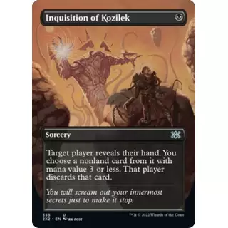 Inquisition of Kozilek (Borderless) [Foil]