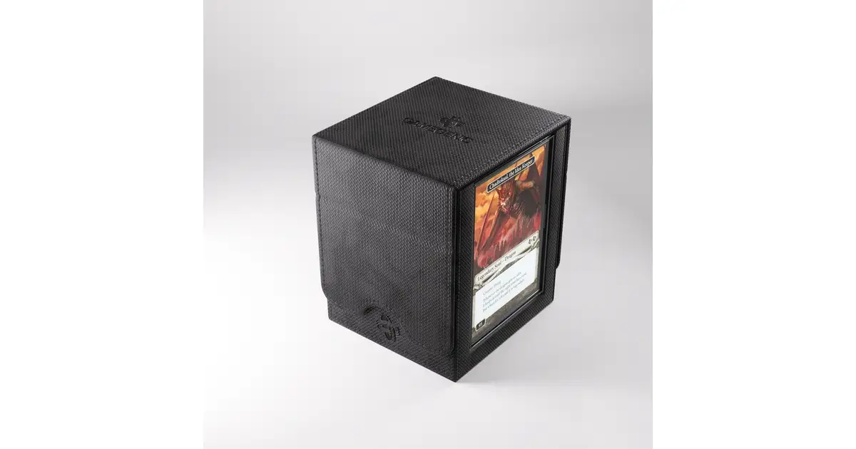 Gamegenic Squire Plus 100+ XL TCG Deck Box Black | MTG Deck Boxes