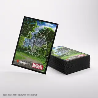 MTG Spider-Man Sleeves - Forest