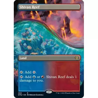 Shivan Reef (Extended Art) [Foil]