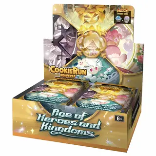 CookieRun TCG: Age of Heroes & Kingdoms Booster Display
