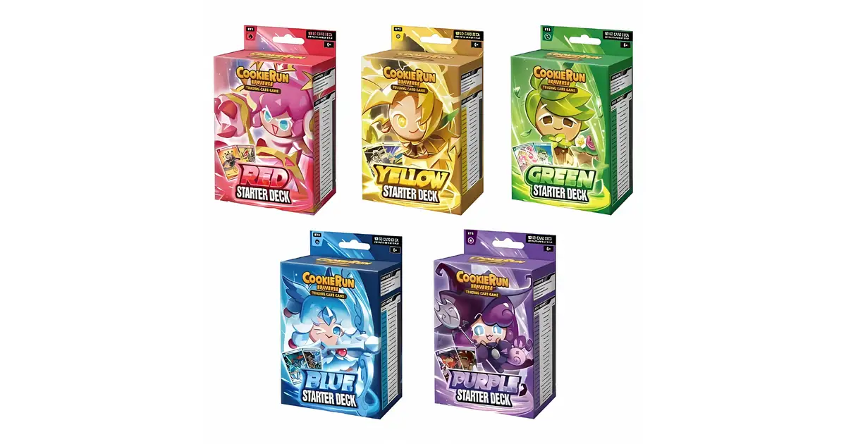 CookieRun TCG: Starter Deck Assortment | CookieRun TCG | Trading