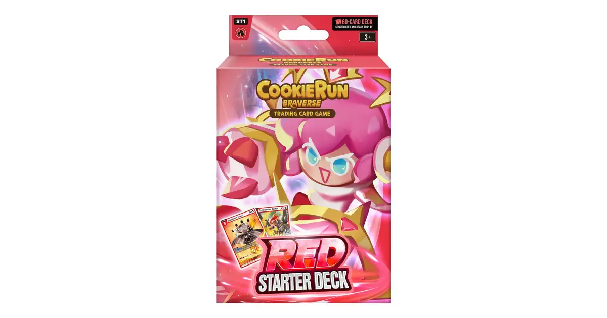 CookieRun TCG: Starter Deck Red | CookieRun TCG | Trading Card