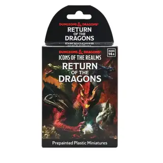 D&D Icons of the Realms Return of the Dragons Pre-painted Miniatures