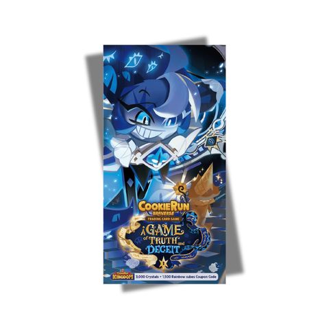 cookie run booster box TCG: Brave Beginning Pokemon Plug Look out for Super Rare CookieRun TCG: Age of Heroes