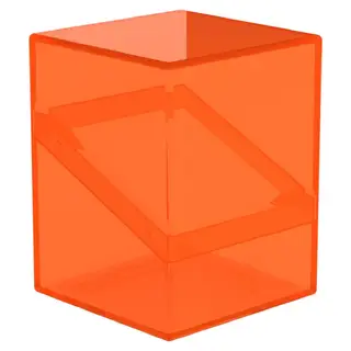 Ultimate Guard Boulder 100+ Clear Poppy Topaz Deck Case