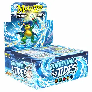 MetaZoo Torrential Tides Booster Display