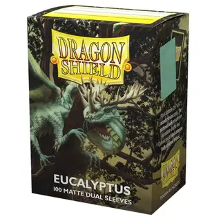 Dragon Shield Matte Dual Sleeves - Eucalyptus