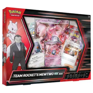 Team Rocket's Mewtwo EX Box