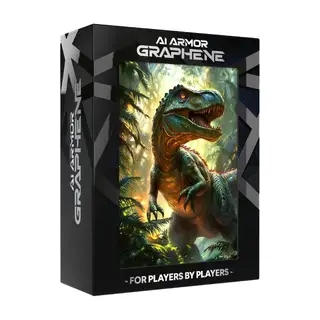 Dinosaur - AI Armor Textured MTG Sleeves - 100 ct