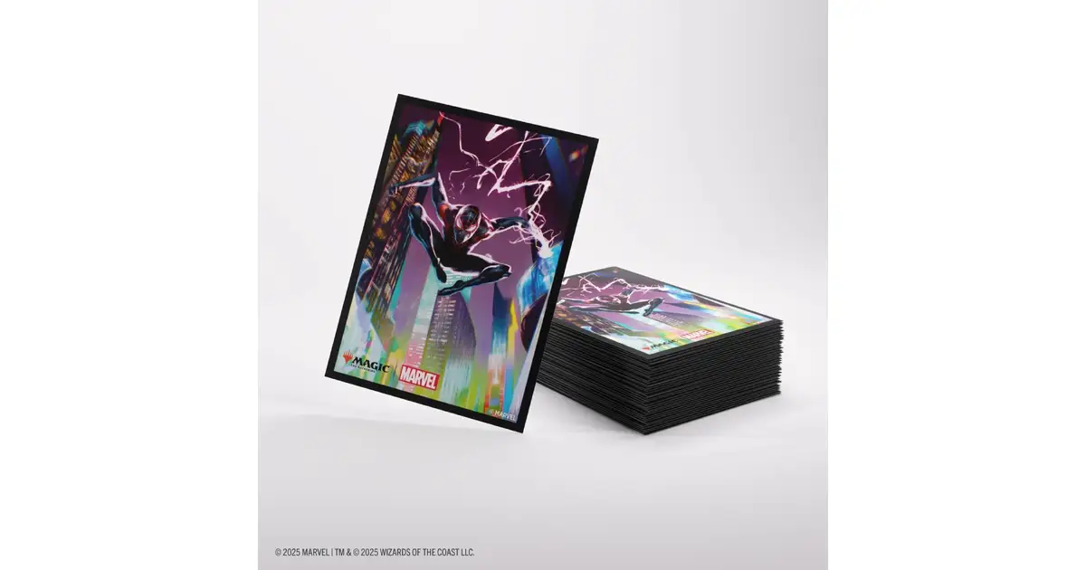 MTG Spider-Man Sleeves - Miles Morales | MTG Sleeves & Toploaders | Gaming  Accessories | Backwoods Wizards
