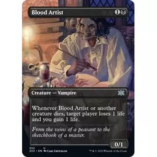 Blood Artist (Borderless) [Foil]