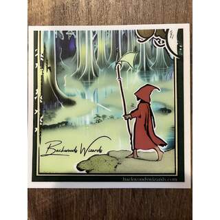 Backwoods Wizards - Vinyl Sticker [3x3 in]