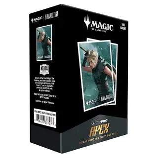 Final Fantasy: Cloud, Planet's Champion - Ultra Pro Apex MTG Sleeves - 105 ct