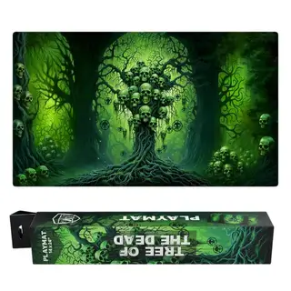 AI Armor Golgari Tree of the Dead Playmat - Stitched