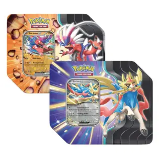 Pokemon Slashing Legends Tin