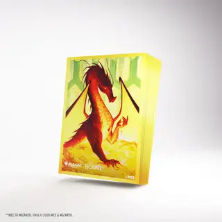 Gamegenic Textured Art Sleeves - The Hobbit - Smaug the Golden - 66 x 92 mm