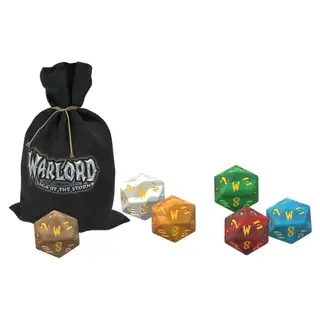 Warlord Saga of the Storm: Dice Set & Bag