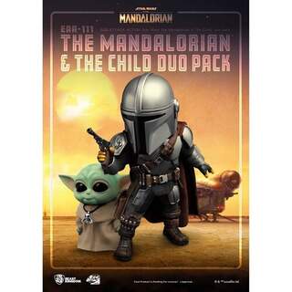 The Mandalorian and The Child Duo EAA-111 Egg Attack Action Figure