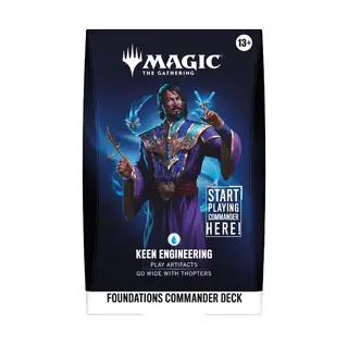 MTG Foundations Commander Deck: Keen Engineering