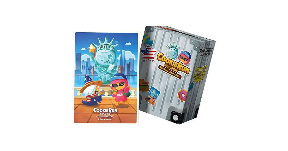 cookie run card sleeves Cookierun Braverse TCG - Shadow Milk Introducing the CookieRun CookieRun: Brave Liberty Deck Protector