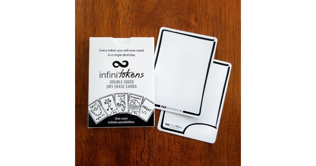 InfiniTokens Dry Erase Cards | Gaming Accessories | Backwoods Wizards