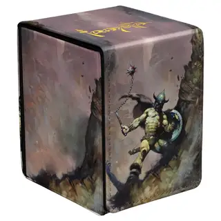 Frank Frazetta: Warrior with Ball and Chain - Ultra Pro Alcove Flip Deck Box