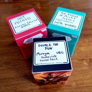 InfiniTokens Deck Box and Organizing Labels