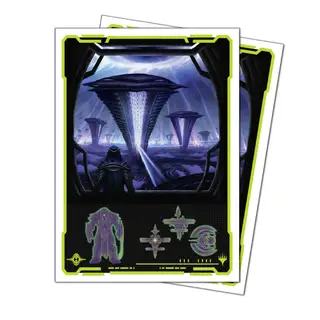 Edge of Eternities Susur Secundi, Void Altar - Ultra Pro Apex MTG Sleeves - 105 ct