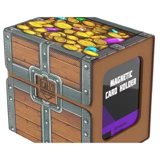 Treasure Chest Realm Guard Deck Box 100+