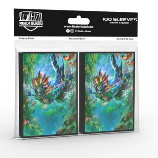 Merfolk Card Sleeves - Realm Guard Textured MTG Sleeves - 100 ct