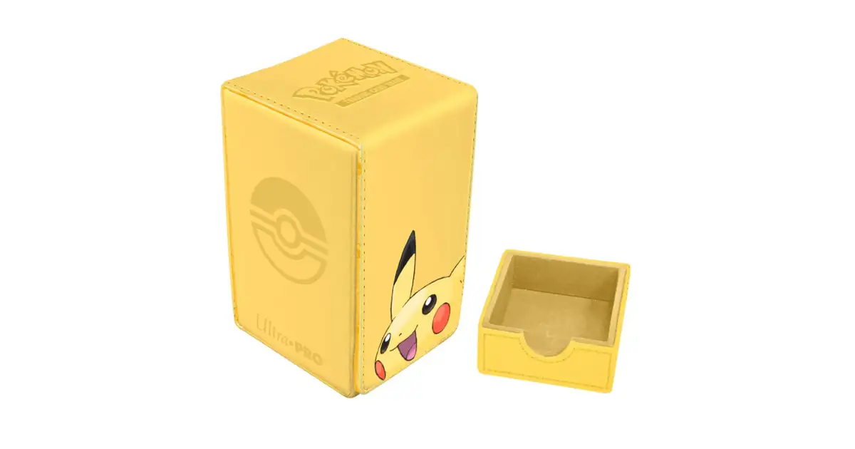 Ultra Pro Alcove Tower Deck Box Pikachu | MTG Deck Boxes | Gaming