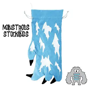 Monstrous Stocking: Yeti Paw
