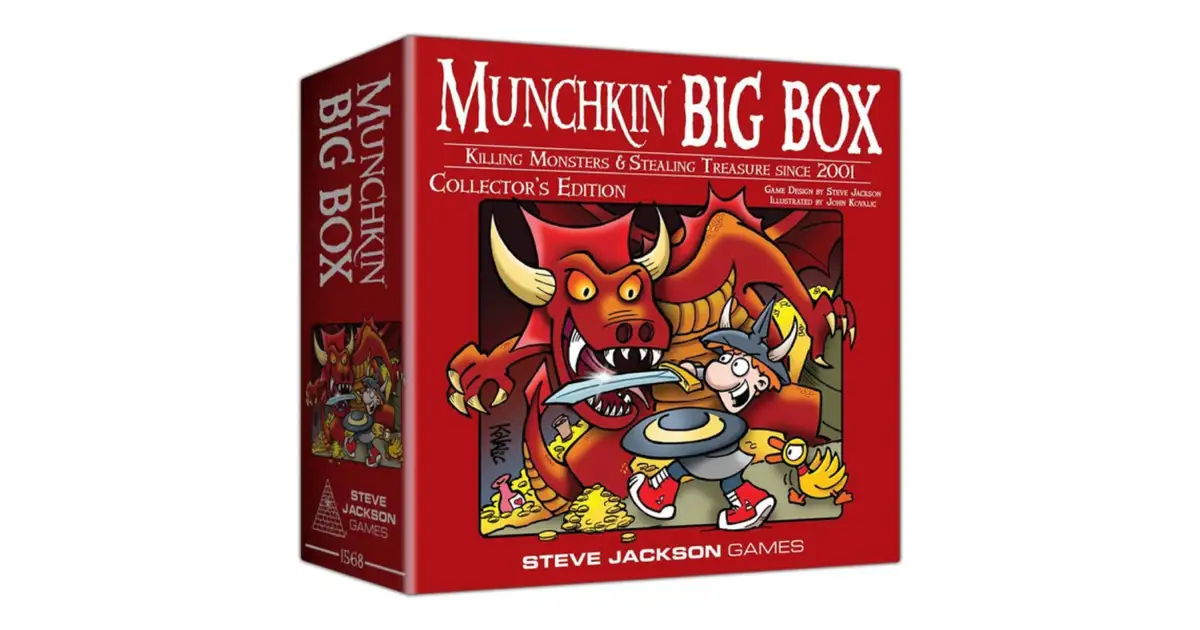 Munchkin Big Box | Tabletop Games | Backwoods Wizards