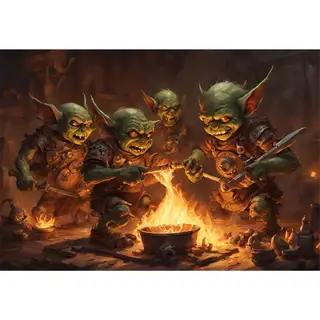 Goblin Playmat - Unstitched