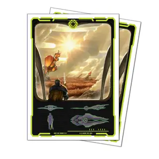 Edge of Eternities Adagia, Windswept Bastion - Ultra Pro Apex MTG Sleeves - 105 ct