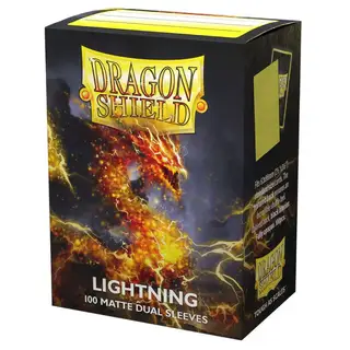 Dragon Shield Matte Dual Sleeves - Lightning