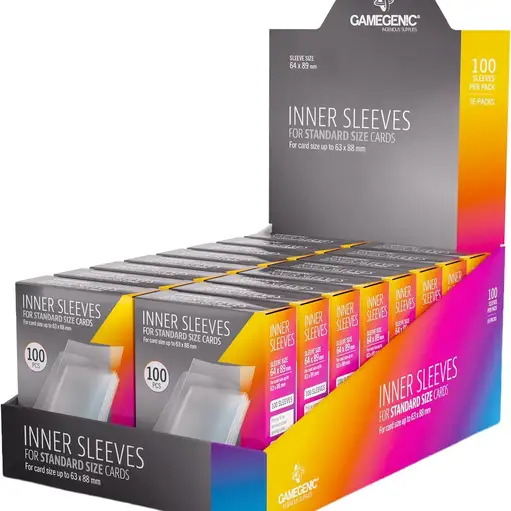 Gamegenic Inner Sleeves | MTG Sleeves & Toploaders | Gaming Accessories | Backwoods Wizards Gamegenic Inner Sleeves | MTG Sleeves & Toploaders | Gaming Accessories | Backwoods Wizards