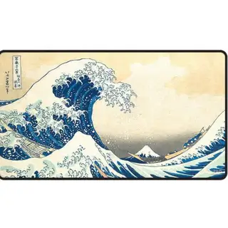 Ultra Pro The Great Wave off Kanagawa Black Stitched Playmat