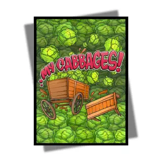 Cabbages Sleeves - Realm Guard MTG Sleeves - 100 ct