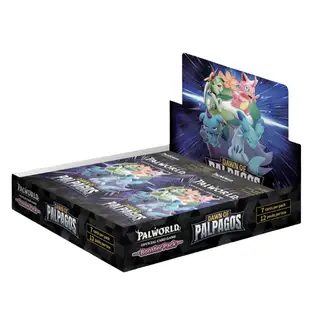 Palworld TCG: Dawn of Palpagos Booster Display