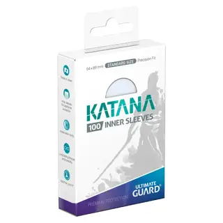 Ultimate Guard Katana Inner Sleeves Standard Size 64x89 mm (100)