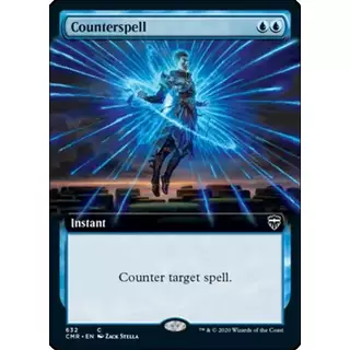 Counterspell (Extended Art) - Commander Legends